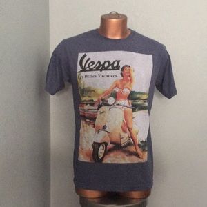 Vespa Scooter Les Belles Vacances T-Shirt